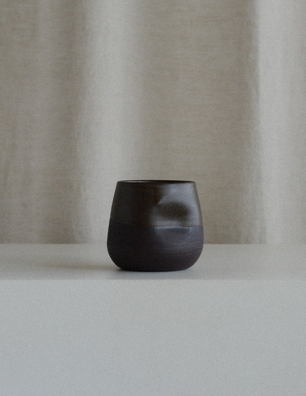 Dimple Tumbler in Dark Chocolate